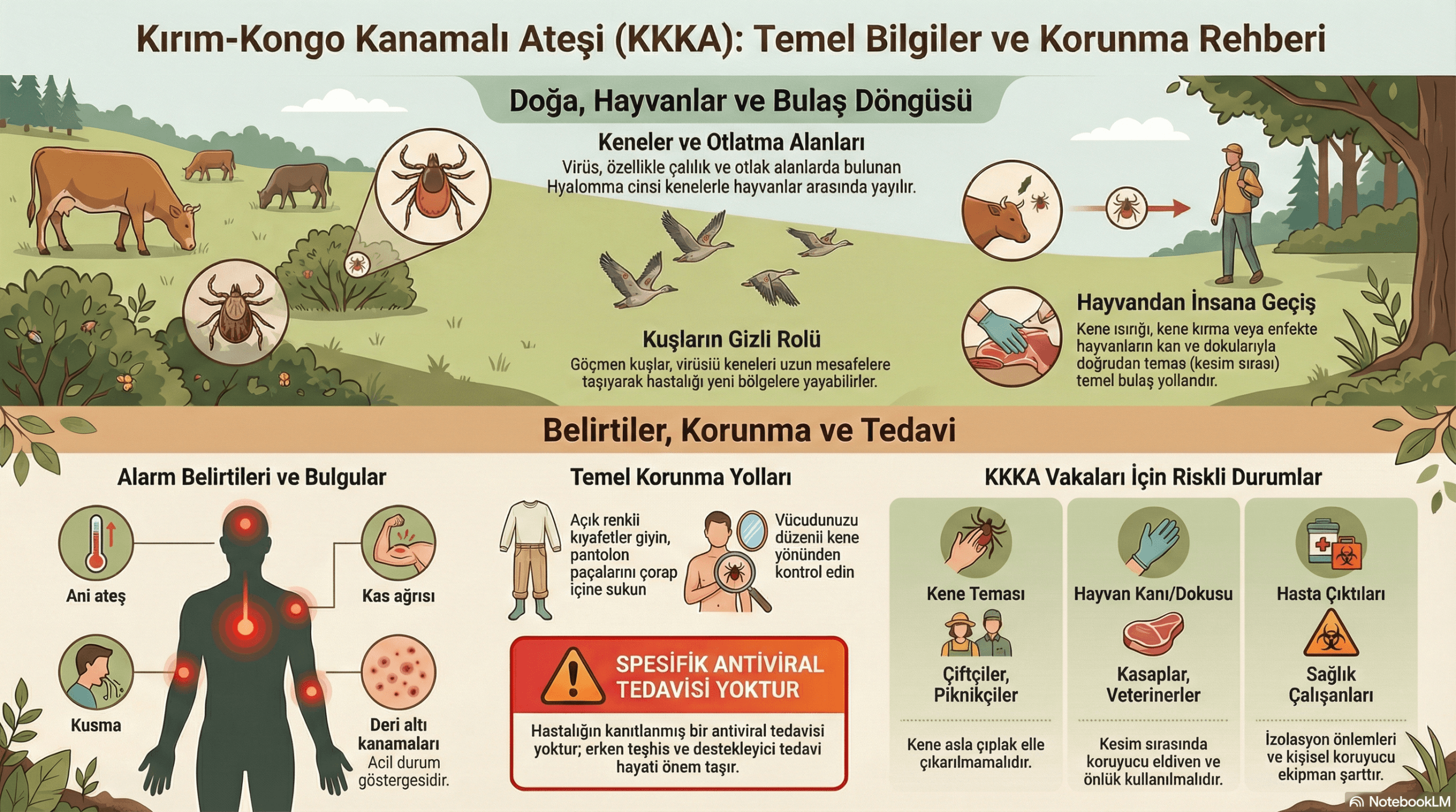KKKA Belirtileri ve Bulaş Döngüsü